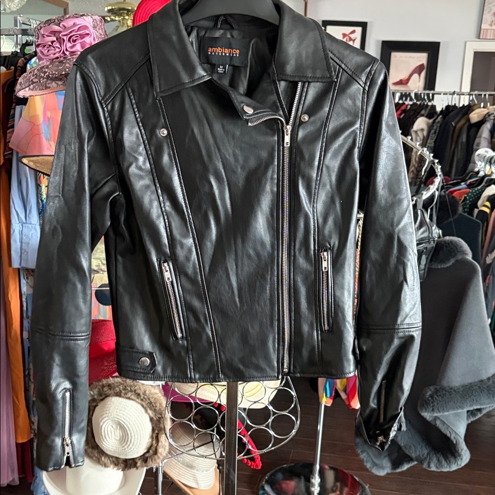 Ambiance Black Outerwear Jacket
